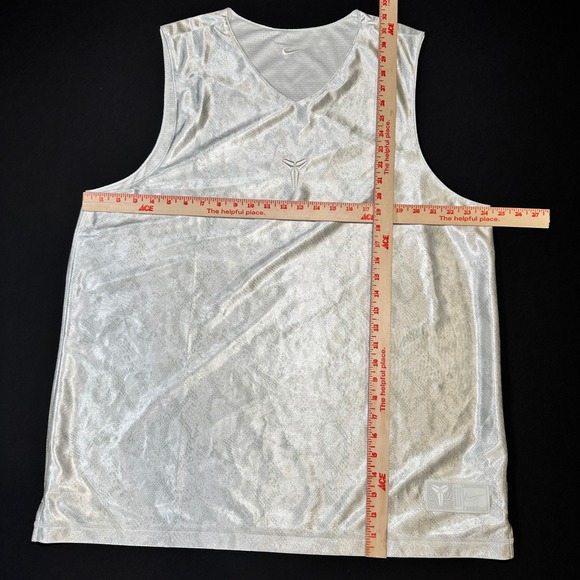 Nike Kobe Jersey Mens XL White Reversible NBA Basketball Mamba Forever FZ0934 - Picture 5 of 15